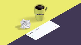 玩轉(zhuǎn)字母與望遠鏡 Parabole游戲公司的VI與網(wǎng)站形象設計
